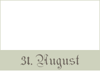 31.August